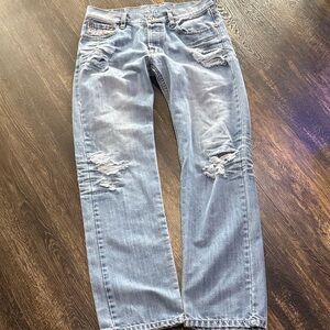 Diesel Women's Boot Cut Jeans - Light Blue